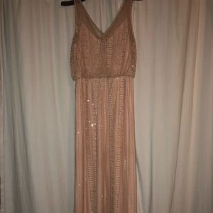 Adrianna Papell Sequined Gown